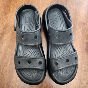 Crocs Mega Crush Platform Sandals Size 9